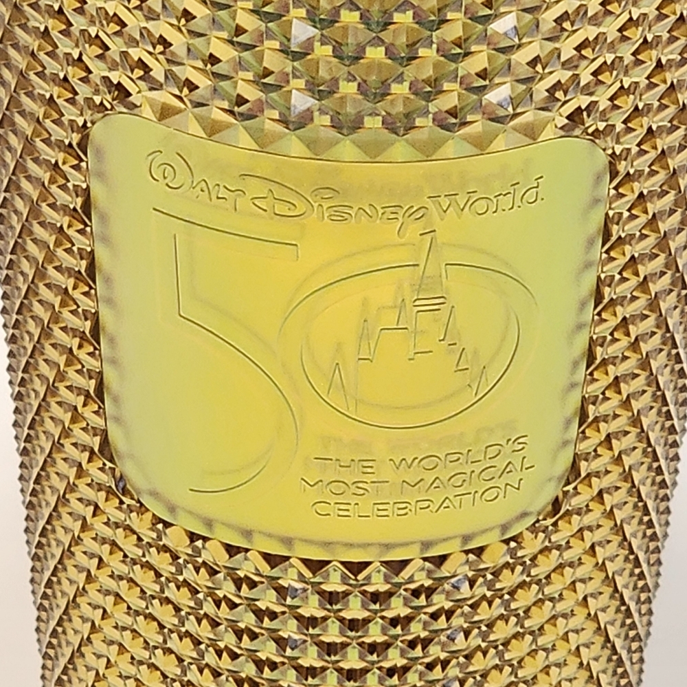 Disney Starbucks WDW 50th Anniversary GOLD Tumbler NWT - Picture 3 of 7